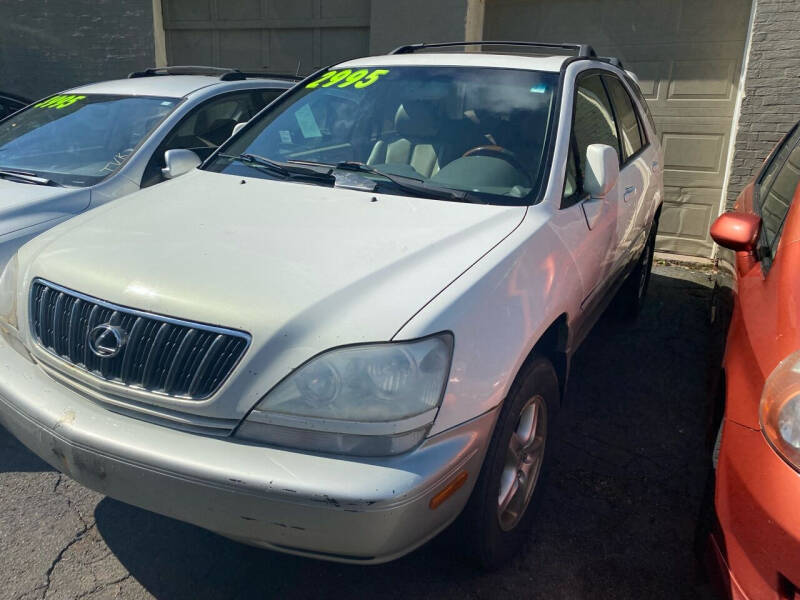 2001 Lexus RX 300 for sale at MILL STREET AUTO SALES LLC in Vernon CT