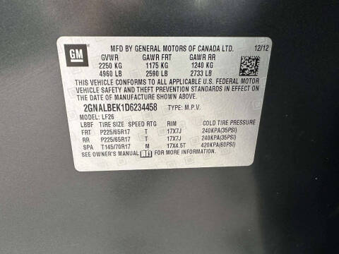 2013 Chevrolet Equinox LS