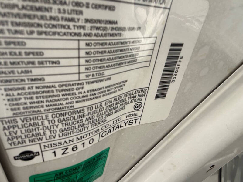 2003 Nissan Xterra XE-V6