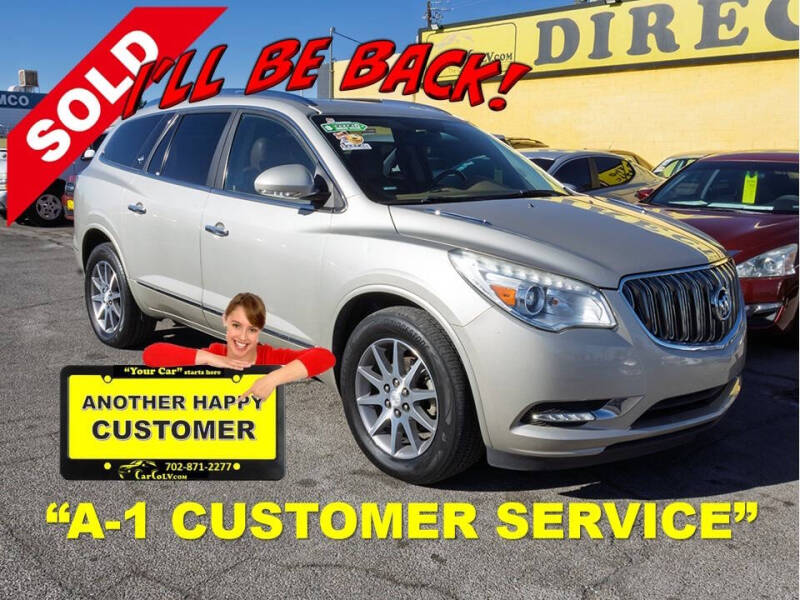 2016 Buick Enclave for sale at The Car Company - 249 monthly payments in Las Vegas NV