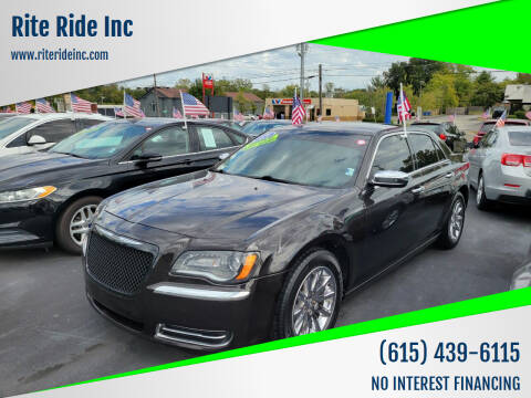 2013 Chrysler 300 for sale at Rite Ride Inc in Murfreesboro TN
