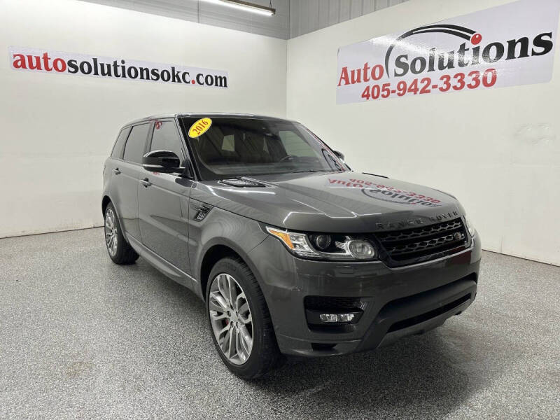 2016 Land Rover Range Rover Sport for sale at Auto Solutions in Warr Acres OK