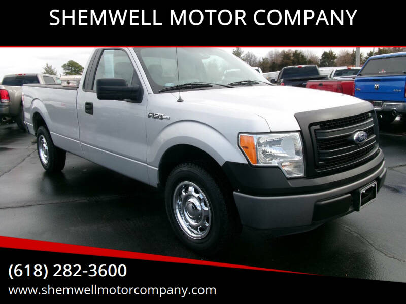 2014 Ford F-150 for sale at SHEMWELL MOTOR COMPANY in Red Bud IL