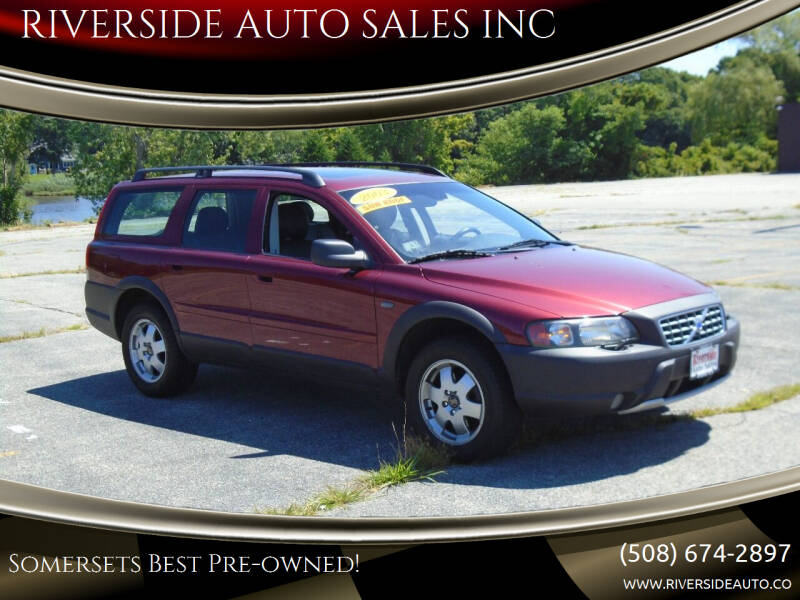 2003 Volvo XC70 for sale at RIVERSIDE AUTO SALES INC in Somerset MA