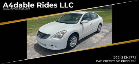 2011 Nissan Altima for sale at A4dable Rides LLC in Haines City FL