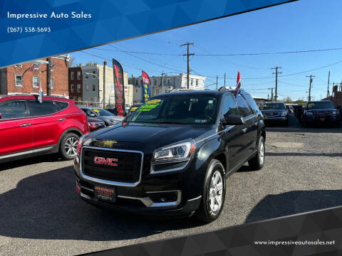 2015 GMC Acadia for sale at Impressive Auto Sales in Philadelphia PA