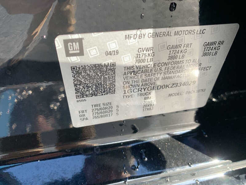 2019 Chevrolet Silverado 1500 LTZ