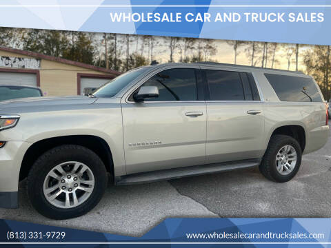 2015 Chevrolet Suburban for sale at Wholesale Car and Truck Sales in Plant City FL