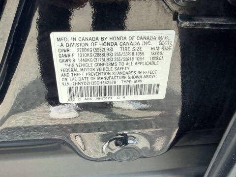 2012 Acura MDX SH-AWD w/Tech