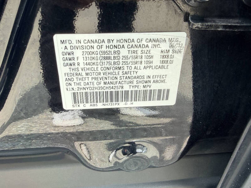 2012 Acura MDX SH-AWD w/Tech
