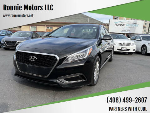 2016 Hyundai Sonata Hybrid for sale at Ronnie Motors LLC in San Jose CA