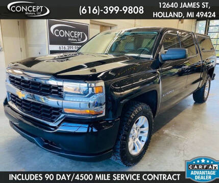 2018 Chevrolet Silverado 1500 for sale at Concept Motors LLC in Holland MI