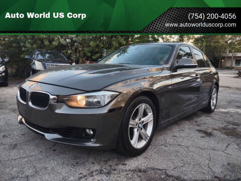 2014 BMW 3 Series for sale at Auto World US Corp in Plantation FL