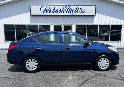 2014 Nissan Versa for sale at Wabash Motors in Terre Haute IN