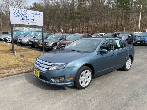 2011 Ford Fusion for sale at WS Auto Sales in Castleton On Hudson NY