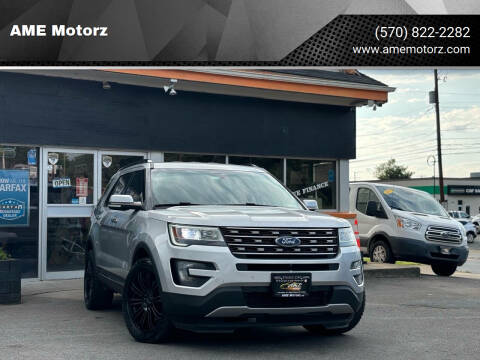 2016 Ford Explorer for sale at AME Motorz in Wilkes Barre PA