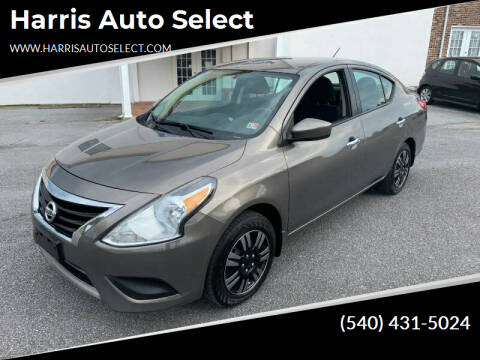 2015 Nissan Versa for sale at Harris Auto Select in Winchester VA