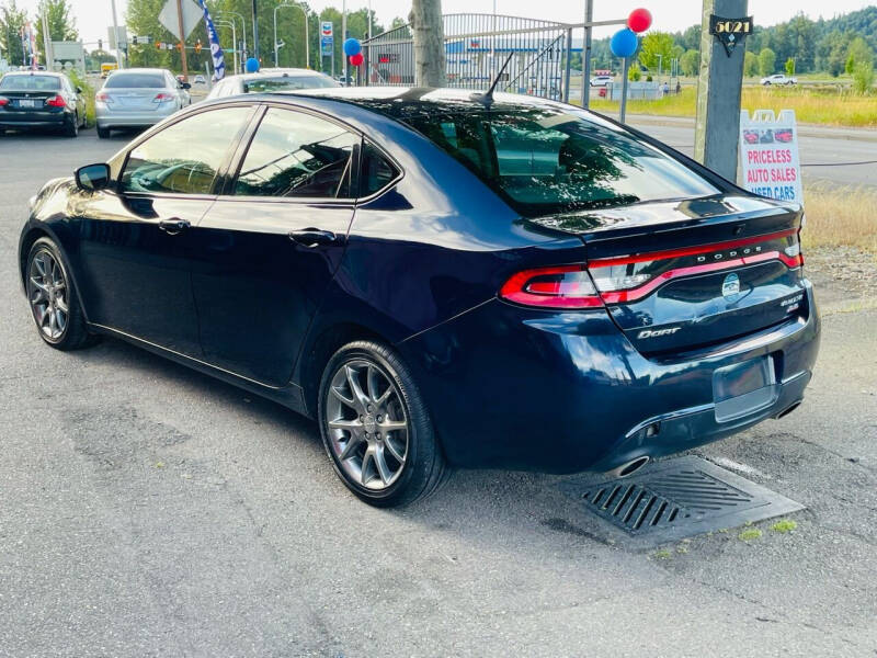 2014 Dodge Dart for sale at PRICELESS AUTO SALES LLC in Auburn WA