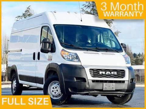 2019 RAM ProMaster for sale at MJ SEATTLE AUTO SALES INC in Kent WA