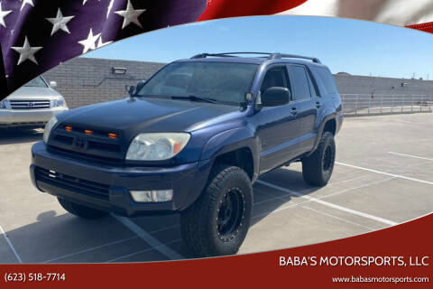 2004 Toyota 4Runner for sale at Baba's Motorsports, LLC in Phoenix AZ