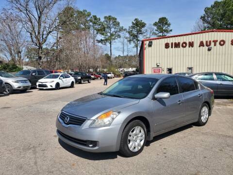 2009 Nissan Altima for sale at Simon's Auto Sales in Clayton NC