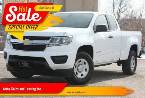 2018 Chevrolet Colorado for sale at Ariay Sales and Leasing Inc. - Pre Owned Storage Lot in Denver CO