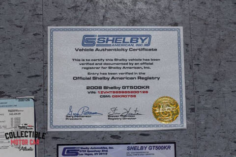 2008 Ford Shelby GT500