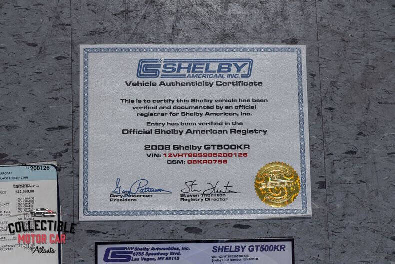 2008 Ford Shelby GT500