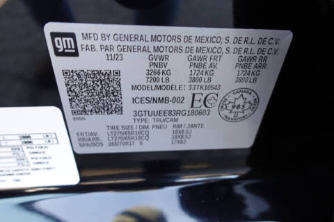 2024 GMC Sierra 1500 AT4