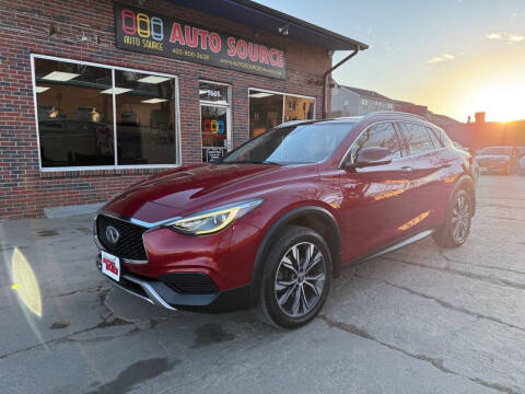 2018 Infiniti QX30 for sale at Auto Source in Ralston NE