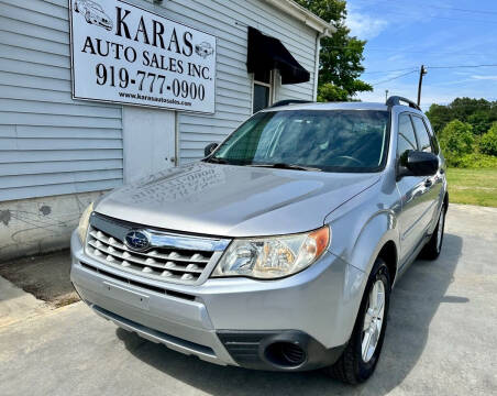 2012 Subaru Forester for sale at Karas Auto Sales Inc. in Sanford NC