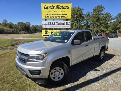 2016 Chevrolet Colorado for sale at Lewis Motors LLC in Deridder LA