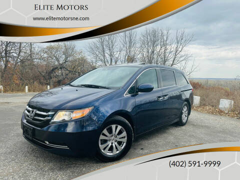 2016 Honda Odyssey for sale at Elite Motors in Bellevue NE