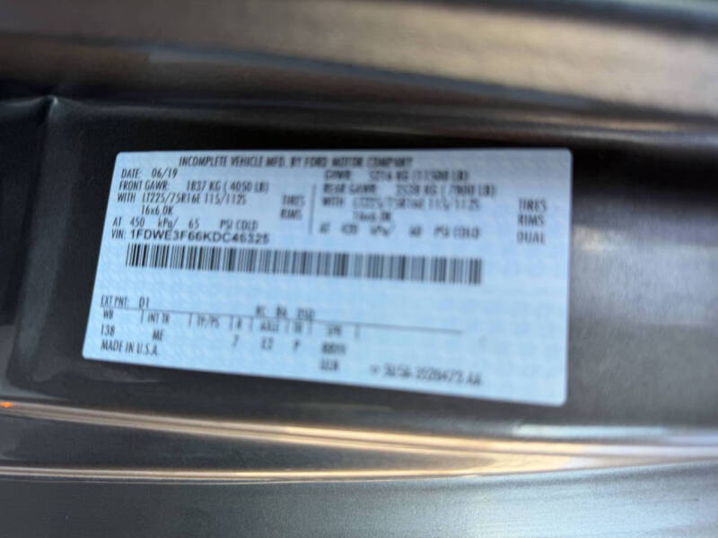 2019 Ford E-Series E-350 SD