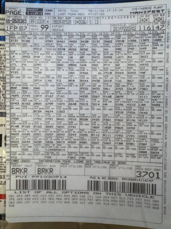 1999 Chevrolet Camaro