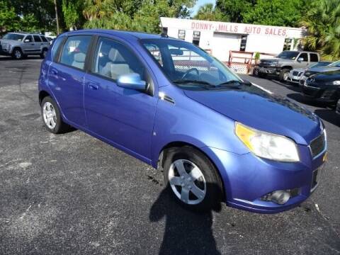 2009 Chevrolet Aveo for sale at DONNY MILLS AUTO SALES in Largo FL