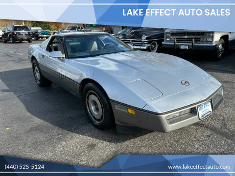 1985 Chevrolet Corvette for sale at Lake Effect Auto Sales in Chardon OH