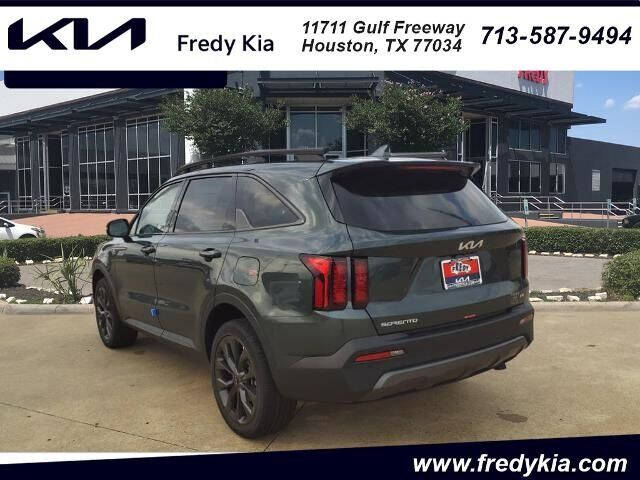 Used 2023 Kia Sorento X-Line EX with VIN 5XYRHDLF6PG170729 for sale in Houston, TX