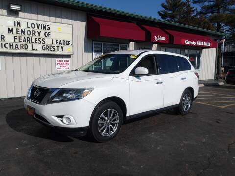 2013 Nissan Pathfinder for sale at GRESTY AUTO SALES in Loves Park IL
