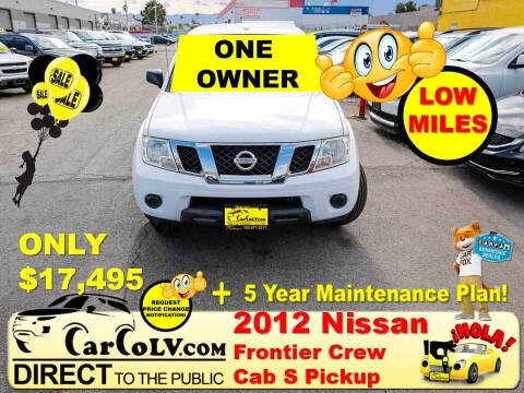 2012 Nissan Frontier for sale at The Car Company in Las Vegas NV