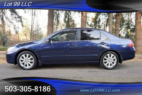 2007 Honda Accord for sale at LOT 99 LLC in Milwaukie OR