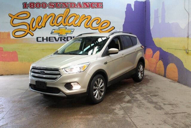 Used 2018 Ford Escape SEL with VIN 1FMCU0HD2JUC65940 for sale in Grand Ledge, MI