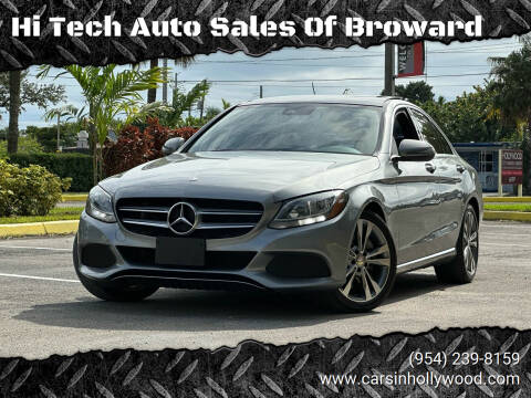 2016 Mercedes-Benz C-Class for sale at Hi Tech Auto Sales Of Broward in Hollywood FL