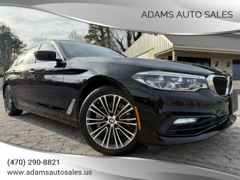 2017 BMW 5 Series for sale at Adams Auto Sales in Gainesville GA