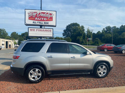 2008 GMC Acadia for sale at Big Daddy's Auto in Winston-Salem NC