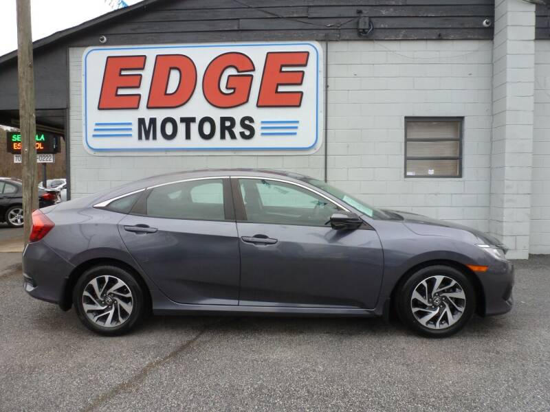2016 Honda Civic for sale at Edge Motors in Mooresville NC