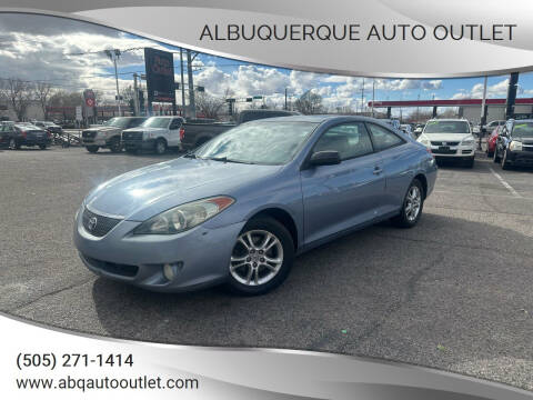 2005 Toyota Camry Solara for sale at ALBUQUERQUE AUTO OUTLET in Albuquerque NM