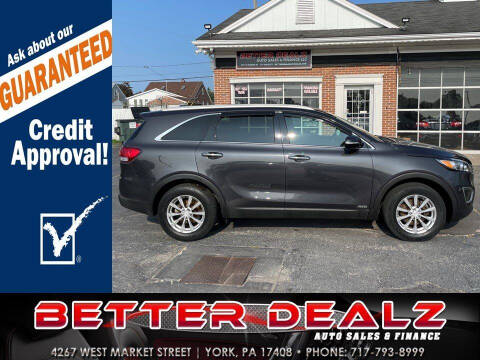 2018 Kia Sorento for sale at Better Dealz Auto Sales & Finance in York PA