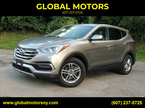 2017 Hyundai Santa Fe Sport for sale at GLOBAL MOTORS in Binghamton NY