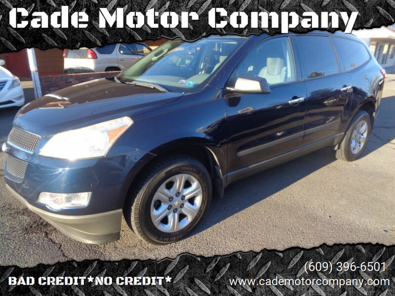 2011 Chevrolet Traverse for sale at Cade Motor Company in Lawrence Township NJ